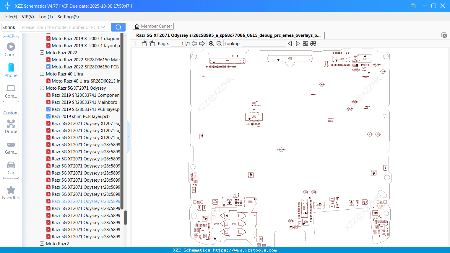 Motorola Razr 5G XT2071 Odyssey Sr28c58995_a_sp68c77086_0615_debug_prc_emea_overlays_bot